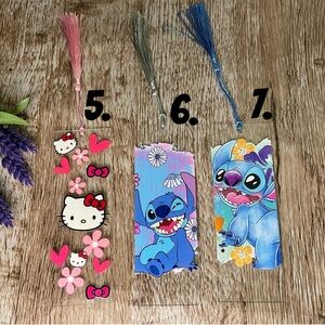 Bookmark Kitty Stitch Handcrafted Artisan Acrylic Journal Gifts Read Book